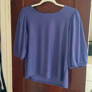 Flowing Periwinkle Blouse